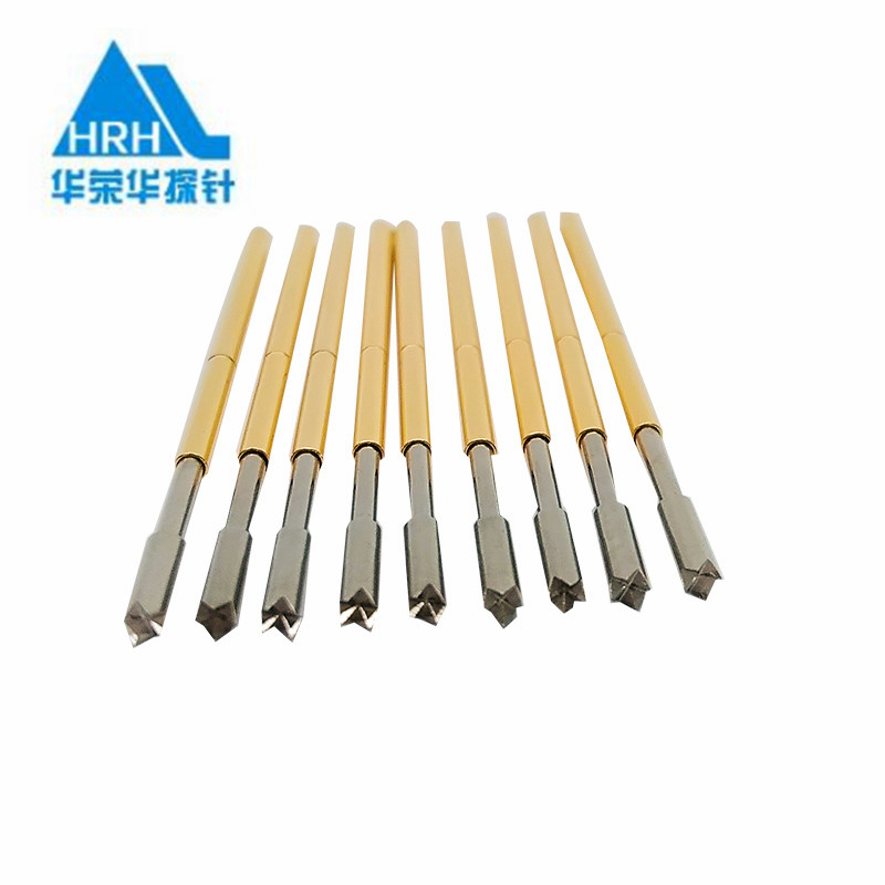 G1353-Q探針、四爪頭探針、1.36mm測試針、總長36.5mm、彈簧針圖片、測試針圖片、頂針圖片、探針圖片