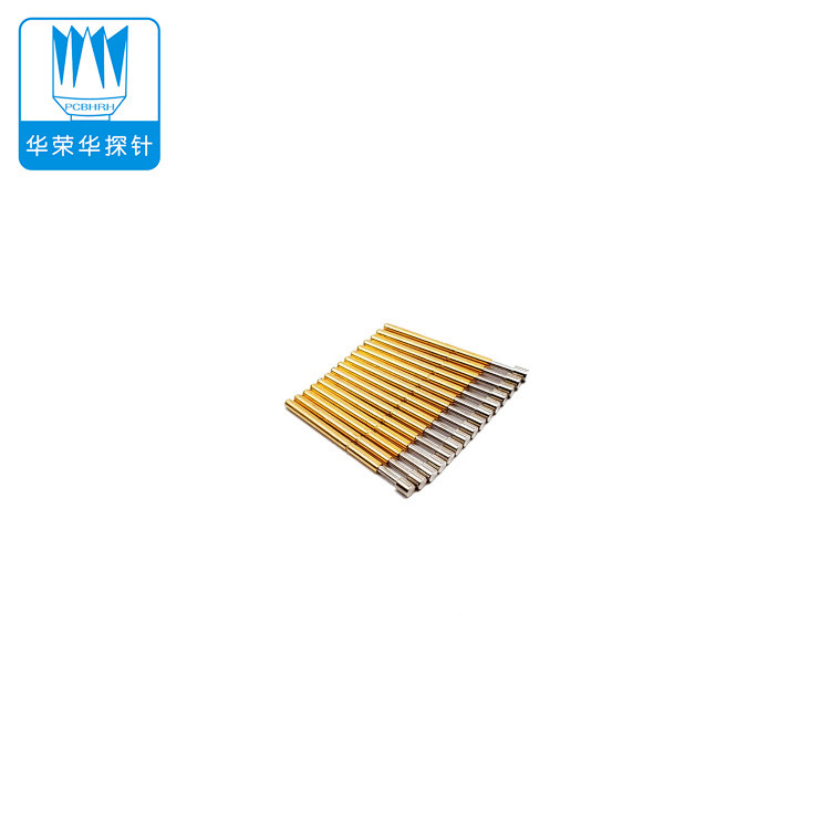 P75-G 平頭探針，華榮華彈簧探針廠家