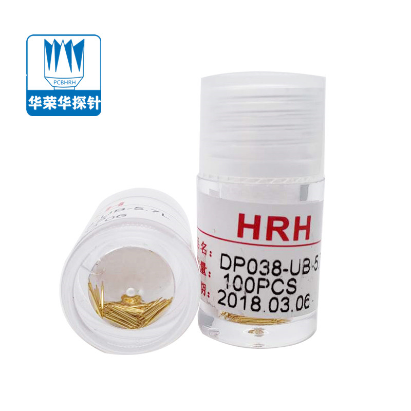 雙頭探針DP038-UB-5.7L，BGA測試針，華榮華雙頭針廠家
