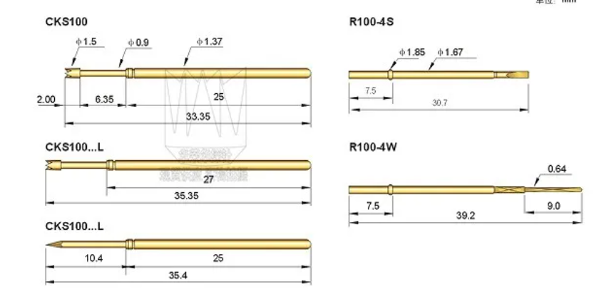 華榮華探針SP-100系列測試針