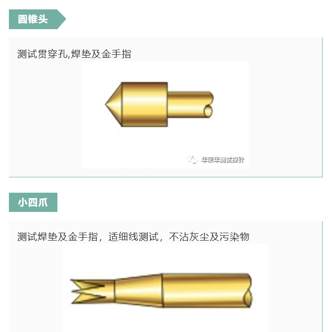 華榮華彈簧探針頭型的使用方法有些什么呢？